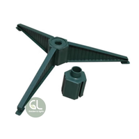 Support de sapin de Noël en plastique G&L écologique de haute qualité, 4 ou 3 pièces, modèle GL2024731-2, taille 19mm/22mm, fabriqué en Chine