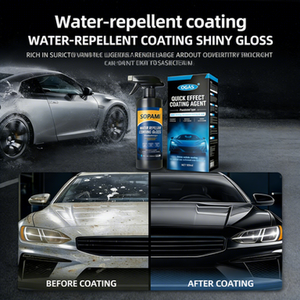 Revêtement d'étanchéité céramique brillant et cire de finition, spray automobile extrêmement hydrophobe pour voitures, VR, motos, bateaux, VTT - Product Image 1