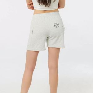 Pantalones cortos deportivos informales de verano para mujer, pantalones cortos transpirables para gimnasio, pantalones cortos de Yoga con logotipo personalizado para mujer - Product Image 6