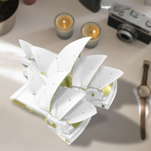 Rompecabezas Metálico 3D <span class=keywords><strong>de</strong></span> <span class=keywords><strong>la</strong></span> <span class=keywords><strong>Ópera</strong></span> <span class=keywords><strong>de</strong></span> <span class=keywords><strong>Sídney</strong></span> (grande) <span class=keywords><strong>de</strong></span> Piececool, Juguete Educativo <span class=keywords><strong>de</strong></span> Construcción para Adultos o Niños - Product Image 3