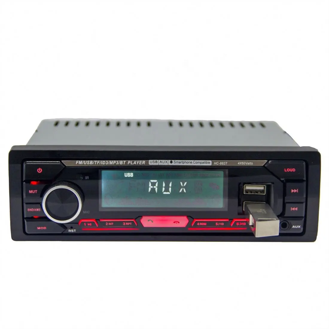 مشغل Mp3 مدعوم بشعار مخصص من صانعي المعدات الأصلية مشغل Mp3 Kw 520 Fm Sd Usb مشغل Mp3 50Wx4