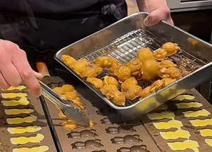 Nhà sản xuất bánh quế gấu cho các sản phẩm thương mại trong hình dạng của động vật có thể điều chỉnh công suất tùy chỉnh nhà sản xuất bánh quế hình gấu không dính - Product Image 3