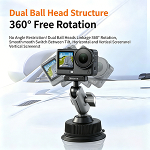 ที่ยึดกระจกรถยนต์แบบดูดติดสำหรับ GoPro HERO 13 12 Insta360 Ace Pro 2 DJI <span class=keywords><strong>OSMO</strong></span> Nano/ACTION <span class=keywords><strong>6</strong></span>/5pro/4/3 - Product Image 4