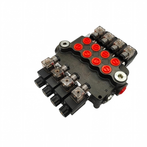 Vanne de commande directionnelle monobloc hydraulique à solénoïde 4 bobines Huamao 4Z80-AAAA-ES3-12/24VDC-G |   Garantie d'un an 45 litres/min - Product Image 3