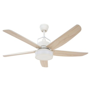 Modern pole mounted <b>fan</b>, black and white <b>ceiling</b> <b>fan</b> <b>with</b> light, <b>remote</b> control <b>fan</b> <b>with</b> light, used for home living room - Product Image 1