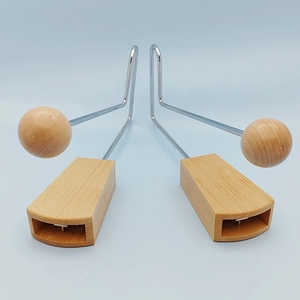 Wholesale Vibrating Wood Block Percussion Instrument Orff Kids Tremolo Tone Wooden Block Shake Rattle <b>Musical</b> Toy - Product Image 5