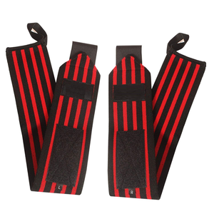 Custom Logo Wrist Straps Elastic Stretchy Weight Lifting Wrist Support <b>Wrap</b> Band Weightlifting Gym Strap Wrist <b>Wraps</b> - Product Image 1
