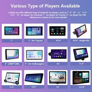 공장 9 인치 범용 1 Din 자동차 스테레오 헤드 유닛 자동 전자 장치 안드로이드 자동차 DVD 플레이어 IPS 화면 BT GPS 내비게이션 - Product Image 5