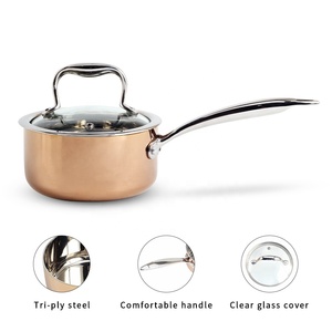 กระทะสแตนเลสสามชั้นเตาแม่เหล็กไฟฟ้า - Product Image 4
