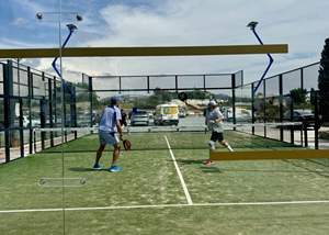 Pista <span class=keywords><strong>de</strong></span> Pádel Panorámica <span class=keywords><strong>de</strong></span> Diseño Italiano Profesional, Pista <span class=keywords><strong>de</strong></span> Tenis <span class=keywords><strong>de</strong></span> Pádel, Fabricación en Guangzhou, Precio <span class=keywords><strong>de</strong></span> Fábrica Directo PD-02 - Product Image 5