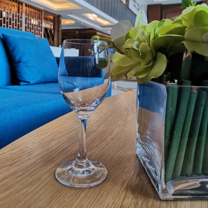 <span class=keywords><strong>Copas</strong></span> de <span class=keywords><strong>cristal</strong></span> personalizadas, sin plomo, color blanco - Product Image 1