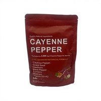 En stock : Capsules molles de piment de Cayenne, 240 unités – Favorise la santé des veines, du cœur et des vaisseaux sanguins – Avec Vitamine E, D3+K2, Pépins de raisin, Hawthorne et Betterave