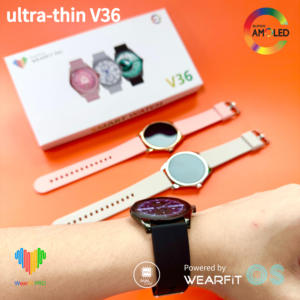 1.43\" Amoled Smart Watch GPT Voice Assistant Ultra-Thin 7mm Body BP Health Tracker 300+ Dial V36 IP67 NFC-Ultra-Thin <strong>BO</strong> - Product Image 2