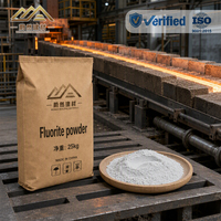 Fluorite de qualité certifiée pour la fonderie de précision, matière minérale industrielle, approvisionnement direct usine