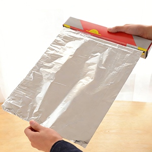 Rollo de Papel de Aluminio de Grado Alimenticio 8011 Personalizado de Fábrica, Papel de Aluminio Doméstico para Envasado y Cocina - Product Image 3
