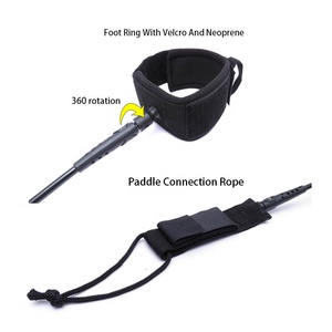 Laisse de planche à pagaie OSR de 10 pieds, corde élastique pour le pied, <span class=keywords><strong>sangle</strong></span> de traction à ressort pour la <span class=keywords><strong>cheville</strong></span>, pour sports nautiques - Unisexe - Product Image 2