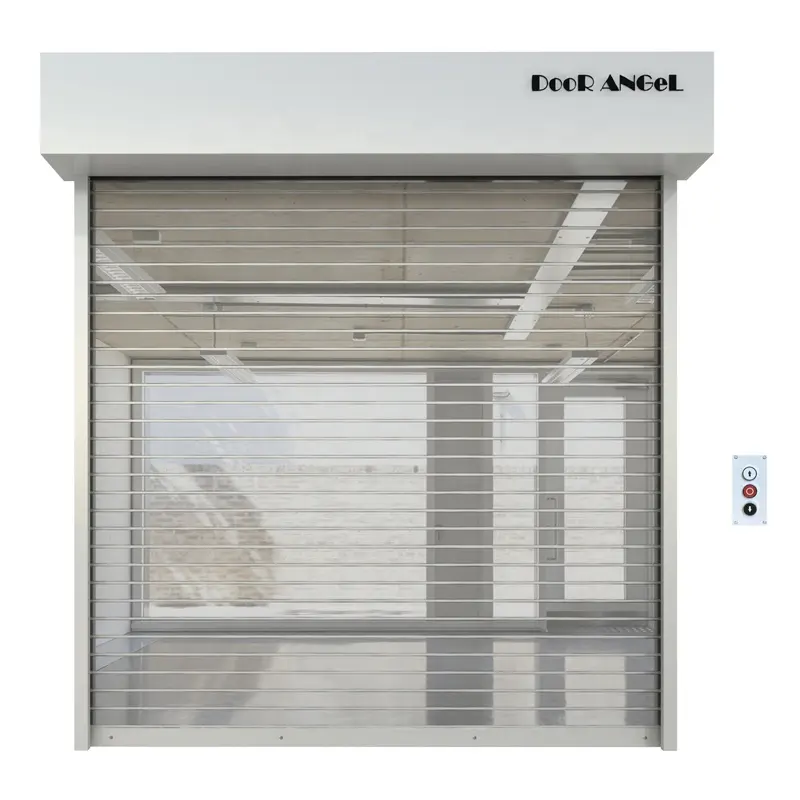 Elektrische automatische Einkaufs zentrum Shop Metall klar kommerziellen Kunststoff Rollladen Store Front Rolltor