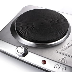 RAF 1000w 2 Réchaud Électrique Plaque Chauffante Double Brûleur Plaque Chauffante <span class=keywords><strong>Mini</strong></span> Réchaud Électrique Portable Double Cuisson Réchaud Électrique Infrarouge - Product Image 3