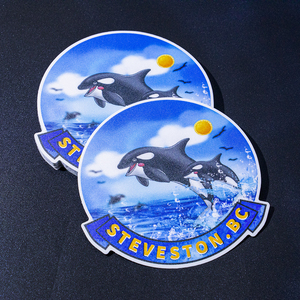 Tùy chỉnh in chết cắt Hologram tự dính Logo Sticker Vinyl không thấm nước cá nhân Holographic Nhãn dán nhãn - Product Image 4