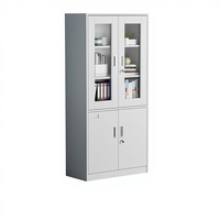 Armoire à dossiers en acier Bureau Multi-couches Grande capacité Sans formaldéhyde Anti-vol Étanche à l'humidité Design simple pour le bureau