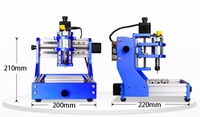 1310 2 In 1 Desktop Cnc Freesmachine Lasersnijmachine Met Offline En Kaarscontrole