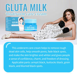 Venta al por mayor axila y crema blanqueadora corporal extracto de plantas orgánicas naturales vitamina C vitamina E para zonas sensibles - Product Image 5