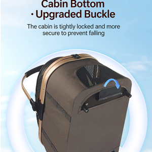 Nuevo Carrito Plegable de Lujo para Mascotas, de Doble Capa, Desmontable, Portátil, para Perros y Gatos - Product Image 4
