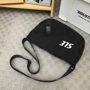 SH01802025 nueva dama moda impermeable cremallera lona estilo Hong Kong japonés y coreano Casual bandolera de hombro - Product Image 1