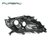 PORBAO pour PRADO 2014-2016 Système d'éclairage automobile Matériau PP Halogène Pièces de voiture Base arrière de phare Boîtier de phare