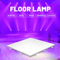 Équipement d'éclairage de scène LED interactif sans fil IP65, lumière blanche pour piste de danse de mariage Starlight pour divertissement interactif