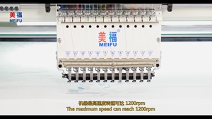 सीएनसी मल्टी हेड फ्लैट कढ़ाई मशीन - Product Image 5