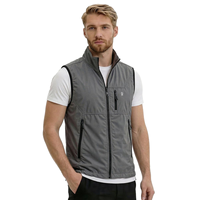 Gilet softshell d'hiver pour homme personnalisé, respirant, imperméable, coupe-vent, style décontracté, grande taille, tissu tissé