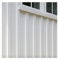 Vezelcementpaneel Verticale Verbindingsplank Trim Batten Lichtgewicht Geperforeerd Waterbestendig Brandwerend Bekleding Binnen/Buiten
