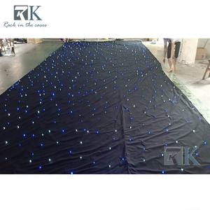 Cortina LED con Luces Azules y Blancas, Telón de Fondo para Eventos - Product Image 2