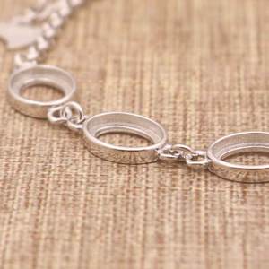 สเตอร์ลิง6*8/<span class=keywords><strong>7</strong></span>*<span class=keywords><strong>9</strong></span>/8*10/<span class=keywords><strong>9</strong></span>*11/10*12มม. กรอบกำไลข้อมือกึ่งเมานต์บาร์เปล่าการตั้งค่าฐาน S925โดยไม่ต้องฝังหิน<span class=keywords><strong>หลัก</strong></span>สำหรับ DIY - Product Image 3