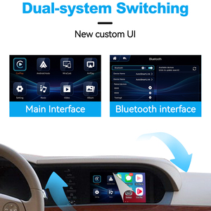 2025 joyeauto 2003 2009 MERCEDES S CLASS w221 (vuông) Carplay Android giao diện tự động mmi gương liên kết USB Audi màn hình cảm ứng - Product Image 5