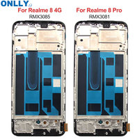 Pantalla Super AMOLED Original de Repuesto para Realme 8, Pantalla LCD para Teléfono Móvil Realme 8 4G