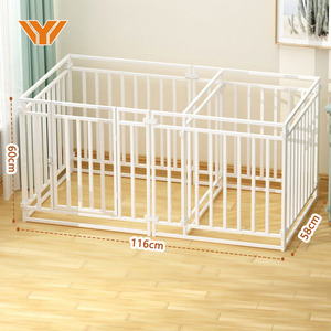 Thiết Kế Mới Acrylic Con Chó Playpen Vật Nuôi Bút Cho Chó Crate Lồng Kennel Vật Nuôi Hàng Rào Cho Nhỏ Vừa Chó Con Chó Con Và Thỏ - Product Image 1