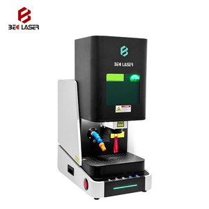 50w 60w 100w Fully Enclosed JPT Mopa Jewelry Fiber Laser Engraving <b>Cutting</b> Marking <b>Machine</b> for Gold Silver Metal Brass Aluminum - Product Image 2