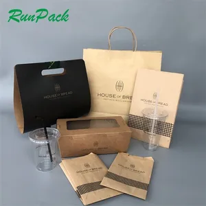 Fast-Food-Verpackung Guter Lieferant Take Home Box Tee Verpackung Lebensmittel, Lebensmittel & Getränke Verpackung Kunstdruck papier RXBXFF-046 recycelbar RX