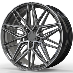 ล้อแม็กซ์สั่งทำพิเศษขนาด 17-22 นิ้ว 5x114.3/5x112/5x120 สำหรับ Audi/Mercedes// 4x4 โครเมียมขัดเงา ล้อฟอร์จ - Product Image 3