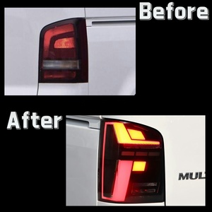 Vận Chuyển <span class=keywords><strong>Multivan</strong></span> Caravelle <span class=keywords><strong>T5</strong></span> <span class=keywords><strong>LED</strong></span> Đèn Hậu 2010 2014 Nâng Cấp Phía Sau Đuôi Ánh Sáng Sửa Đổi Phanh Xếp Đèn Cho VW - Product Image 3