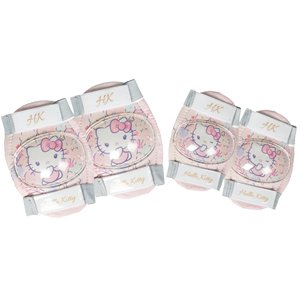 Kit di protezione per bici da ragazza Tataway Hello Kitty con certificazione CE - Product Image 1