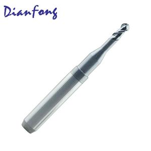 Fraise dentaire <span class=keywords><strong>CAD</strong></span>/<span class=keywords><strong>CAM</strong></span> de 2.0mm Dentium pour l'usinage de blocs dentaires en zircone - Product Image 3