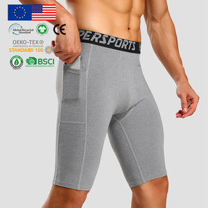 Slip e Boxer da Uomo in Confezione Piccola, Morbidi, Grigio Chiaro, Personalizzabili con Logo, per Palestra e Sport, Flessibili e ad Asciugatura Rapida - Product Image 1