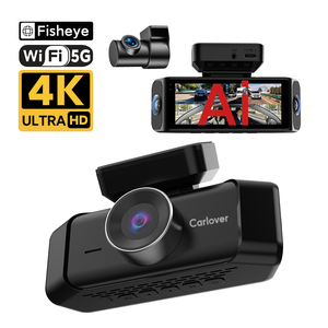 Caméra de tableau de bord 4K à 4 canaux avant et arrière, caméra de tableau de bord ultra IA avec capteur G, <span class=keywords><strong>écran</strong></span> IPS, 4 caméras, boîte noire de voiture, caméra de tableau de bord pour voitures - Product Image 1
