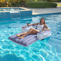 Siège gonflable électrique aquatique pour adulte, jouet aquatique, bateau à hélice, chaise longue, jet ski gonflable, flotteur de course