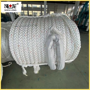 Corde en PP blanc 6mm 10mm 14mm 16mm corde en plastique torsadée polypropylène 3 brins cordes pour l'agriculture emballage flottant pêche - Product Image 4