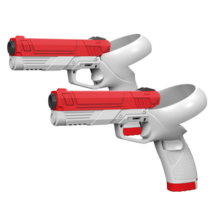 Estuche de agarre de pistola para controlador VR para <span class=keywords><strong>Oculus</strong></span> <span class=keywords><strong>Quest</strong></span> <span class=keywords><strong>2</strong></span> VR Shooter Pistol Experiencia de juego mejorada Festival de abastecimiento de septiembre - Product Image 1