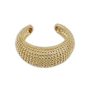 French Geometry Hollow Round Bead Open Bracelet Light Luxury Luxury <b>Small</b> High-grade Sense Bracelet Women's Gold-plated Jewelry - Product Image 1